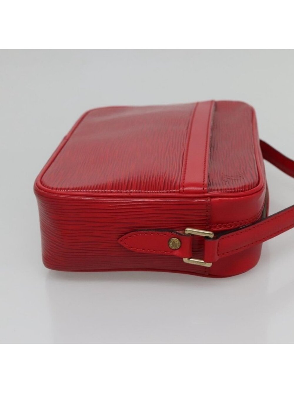 Authentic LOUIS VUITTON Epi Trocadero 23 Shoulder Bag Red M52307 LV - Picture 12 of 16